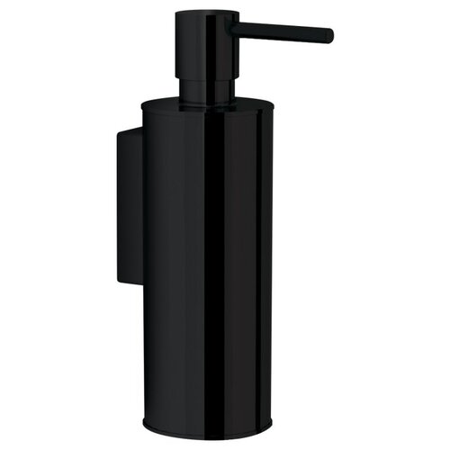 Дозатор для жидкого мыла Omnires Uni UN10720/OBL подвесной, черный матовый