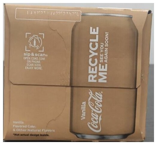 Газированный напиток Coca-Cola Vanilla (США) 0.355 л ж/б упаковка 12 штук - фотография № 8
