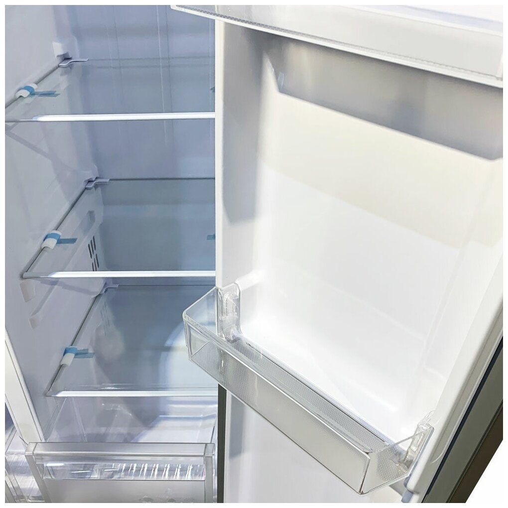 Холодильник Side by Side Ginzzu NFK-420 золотистый - фотография № 8