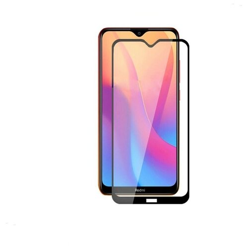 Защитное стекло Полное покрытие для Xiaomi Redmi 8/8A Черное