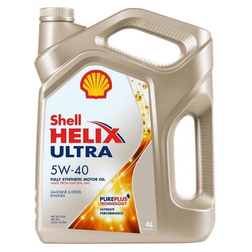 фото Масло моторное shell helix ultra 5w40 4 л