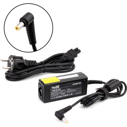 Блок питания TopON для Acer 19V 2.37А ( 5.5x1.7mm) 45W AR451905517 19v 2 37a 45w laptop ac power adapter charger for acer aspire s7 391 v3 371 a13 045n2a pa 1450 26 es1 512 p84g