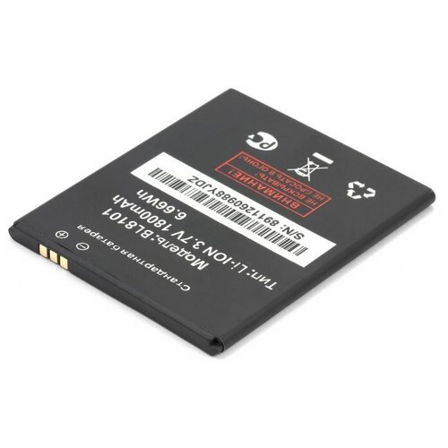 фото Аккумулятор для телефона fly iq455 ego art 2 (bl8101) sino power