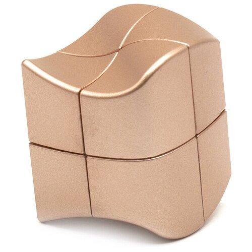 Головоломка YJ Зеркальный кубик 2x2 YuanFang Розовый