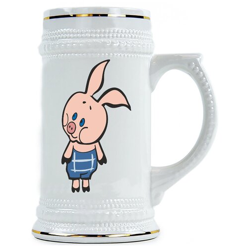 фото Пивная кружка пятачок drabs