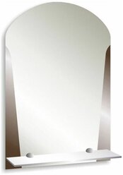 Зеркало «Лион», настенное, с полочкой, 39х58 см 1194516
