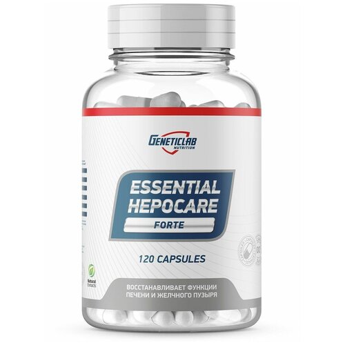 GeneticLab Essential Hepocare 120 капсул geneticlab gaba plus 90 капсул