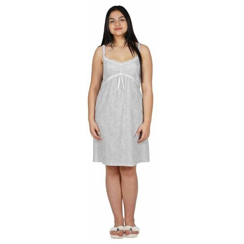 2984 сорочка (48-56) (Набивная серый, 50)