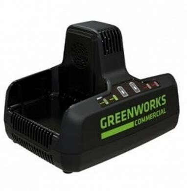 Зарядное устройство GREENWORKS G82C2, 82V для 2-х аккумуляторов