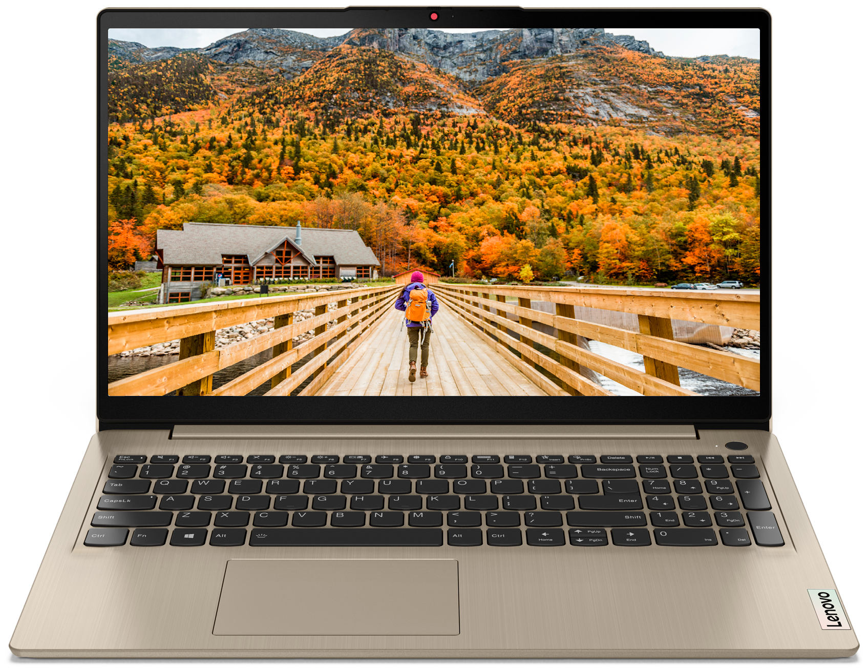 Ноутбук Lenovo IdeaPad 3 Gen 6 15.6" FHD TN/AMD Ryzen 5 5500U/8GB/1TB HDD/Radeon Graphics/DOS/RUSKB/бежевый (82KU01DPRK)