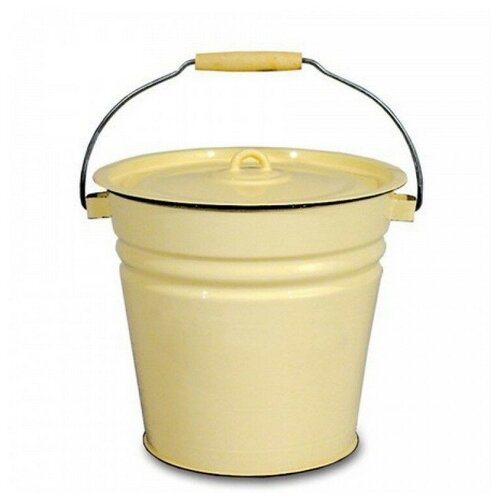 Ведро эмалированное с крышкой 12л 2с28 1 шт 6747₽