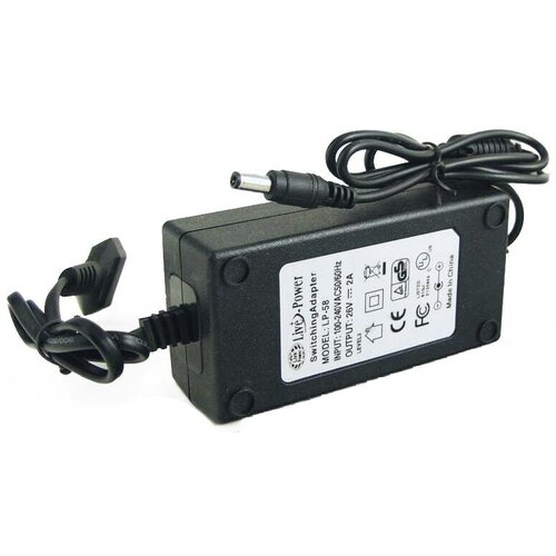 Блок питания 26V 2A 52W (разъем 5,5*2,5) универсальный