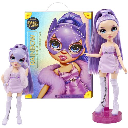 Кукла Rainbow High Shadow High Costume Ball Violet Willow Рэйнбол Хай Вайолет Виллоу, 28 см. 424857