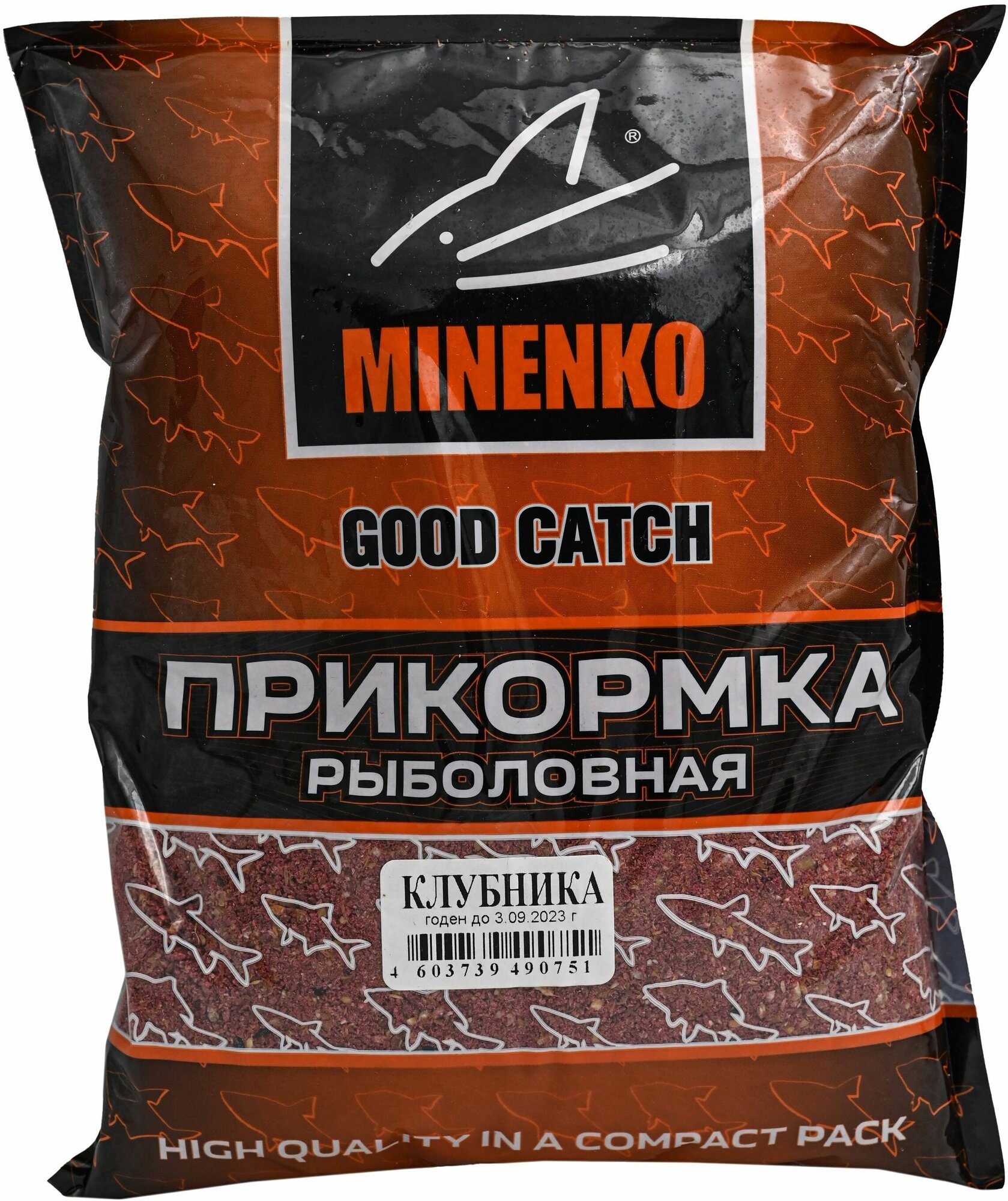 Прикормка Minenko Good Catch Клубника 700г (4309)