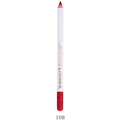 FARRES Карандаш для глаз Glittering Eyeshadow MB018 тон 108 с блестками красный farres карандаш для глаз glittering eyeshadow mb018 тон 114 с блестками светло розовый