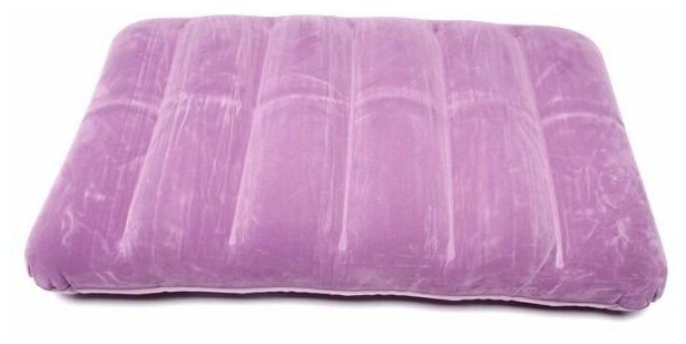 Надувная подушка 63x39х10 см, China Dans, артикул 95004/purple - фотография № 1