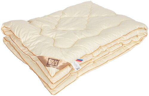 Одеяло AlViTek Модерато классическое, теплое, 200 x 220 см, сливочный