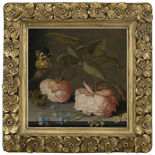 фото Картина в раме, печать маслом 14x2x14см glasar