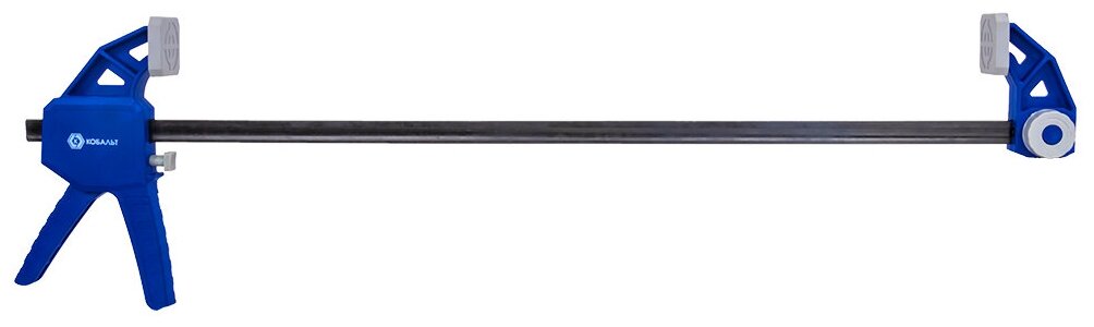 Струбцина пистолетная кобальт 600 мм, быстрозажимная (248-184)