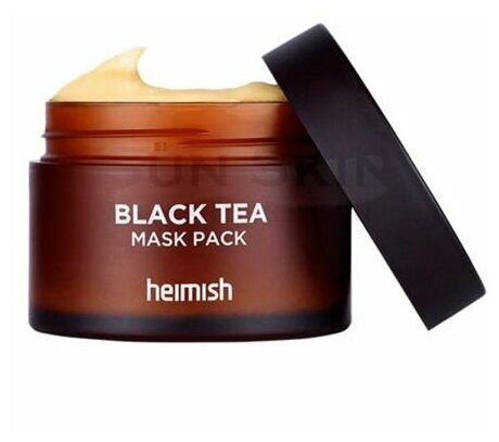 Heimish Black Tea Mask Pack Лифтинг-маска для лица против отеков с экстрактом черного чая, 110 мл