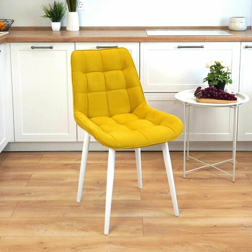 Стул для кухни мягкий со спинкой велюр