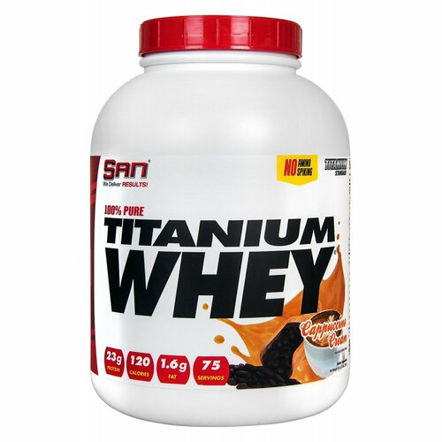 100% Pure Titanium Whey, 2240-2310 г, Chocolate Graham Cracker / Шоколадный Крекер Грэхема, 2268 г