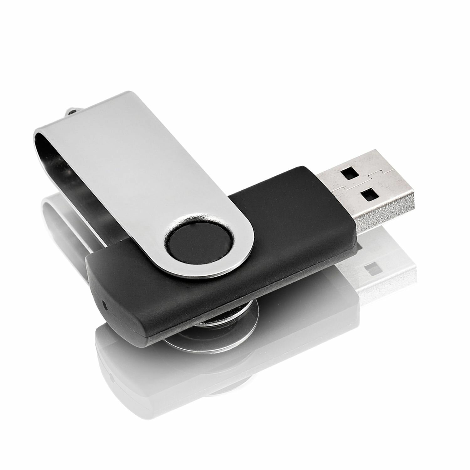 USB флешка, USB flash-накопитель, Флешка Twist, 128 Гб, черная, арт. F01 USB 3.0 5шт