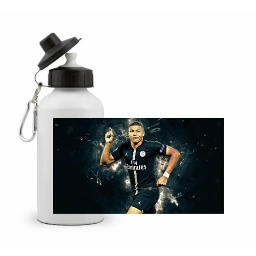 фото Спортивная бутылка kylian mbappe lottin, килиан мбаппе лоттен №7 goodbrelok