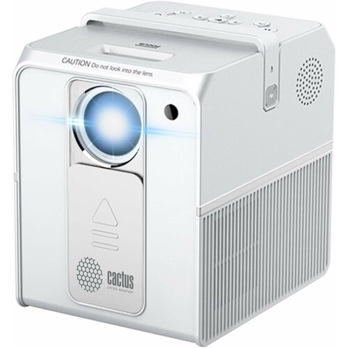 Проектор Cactus CS-PRC04WT Full HD-A 1920х1080 10001 3500lm Серебряный cs-prc04wt wuxga-a 2130300₽