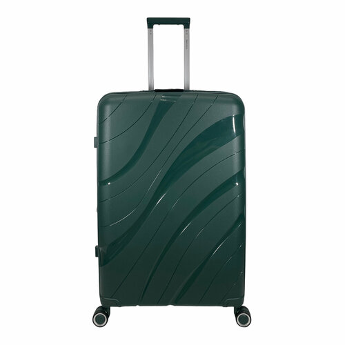 фото Чемодан impreza, 120 л, размер l+, зеленый