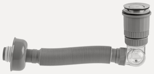 Изображение товара Сифон для умывальника с выпуском roll-over AV Engineering AVE129765