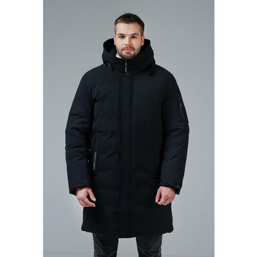 Пуховик O'HARA, размер 50, черный, синий