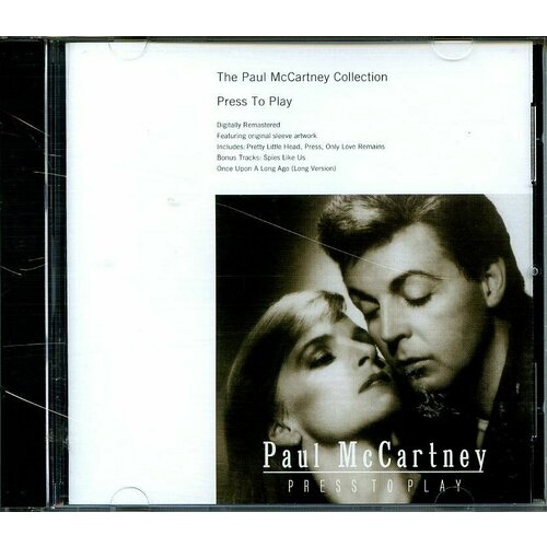 Музыкальный компакт диск Paul McCartney Collection - Press to play 1986 г (производство Россия)