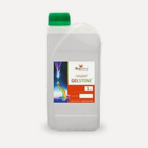 Изображение товара 1 кг Гелькоут цветной GelStone, белый