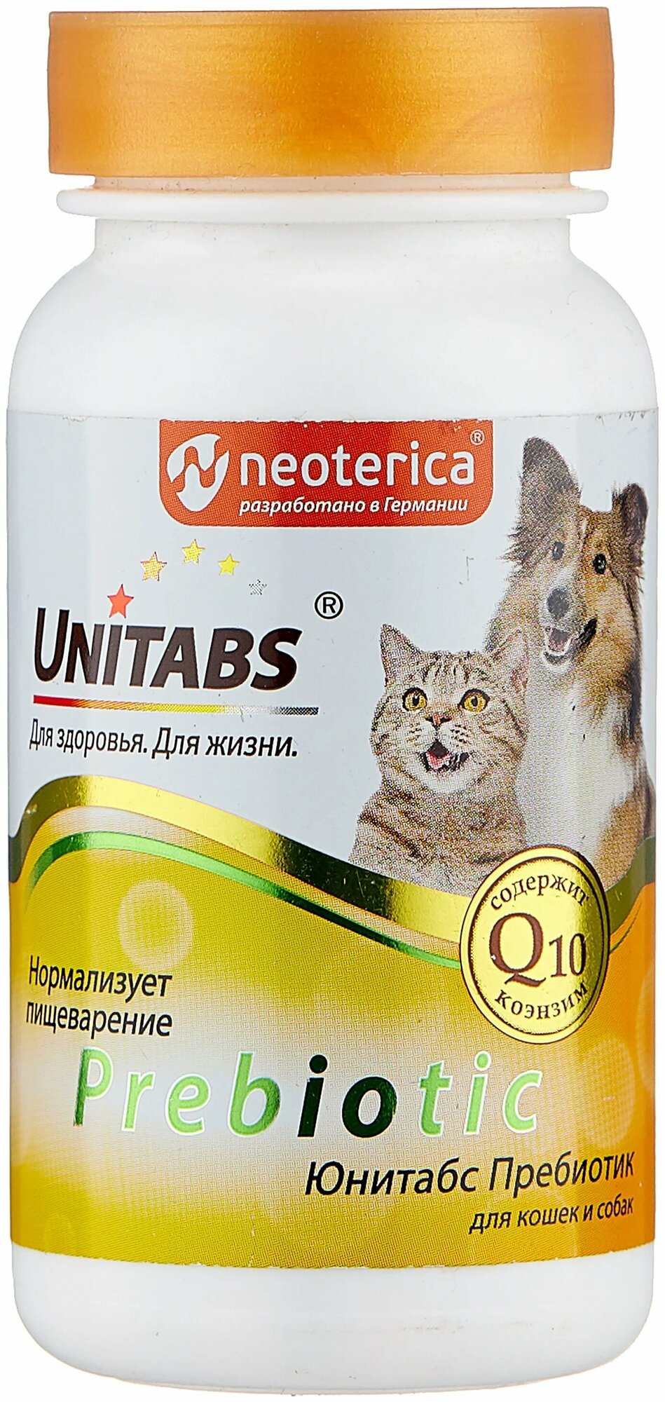 Экопром Unitabs Prebiotic Витамины для кошек и собак 100 таблеток