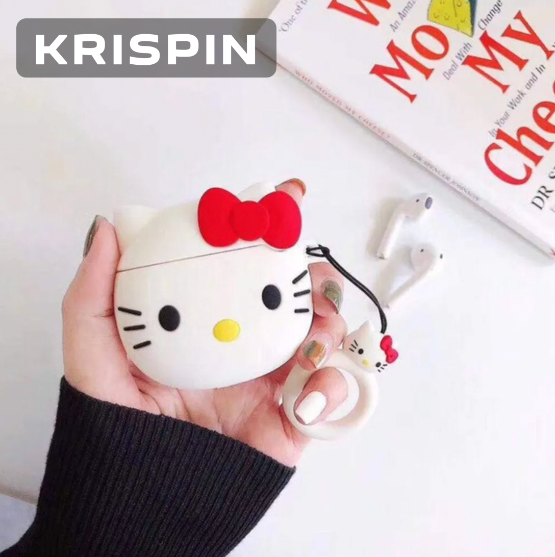 Чехол для наушников Air Pods 1/2, Hello Kitty