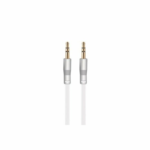 Кабель Exployd EX-K-475 Jack 3.5(м) - Jack 3.5(м), для микро и наушников, 1 м, (комплект из 15 шт) белый