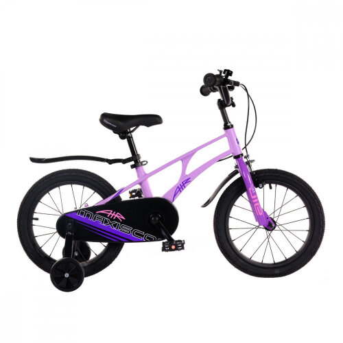 Maxiscoo Велосипед Детский AIR Стандарт Плюс 16' Лавандовый Матовый (2024)