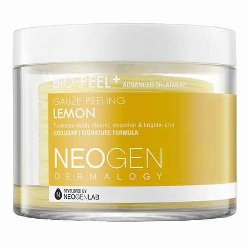 NEOGEN Диски для лица Bio-Peel+ Gauze Peeling Lemon (30 шт)