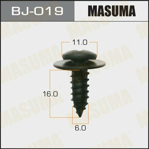 Саморез Masuma 6x16мм- набор 10 шт