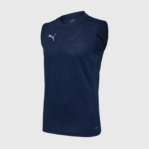 фото Майка puma майка puma teamfinal training jersey 65855906, размер m, темно-синий