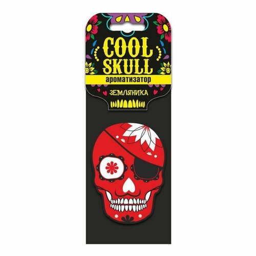 Ароматизатор на зеркало Sapfire Cool skull земляника 195₽