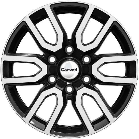 Колесный диск Carwel Барал 8x17 6*139.7 ET38 DIA67.1 ABT