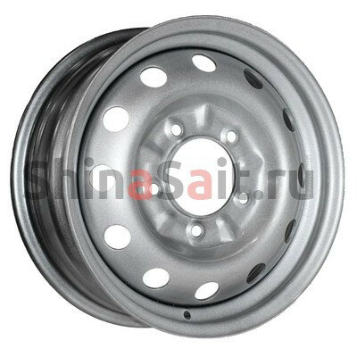 ТЗСК Chevrolet Niva 6x15/5x139,7 ET40 D98,5 Серебро