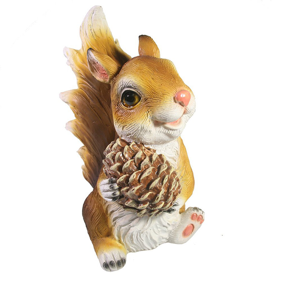 Изделие декоративное Белка с шишкой 95*125*19см KSMR-713720/F752