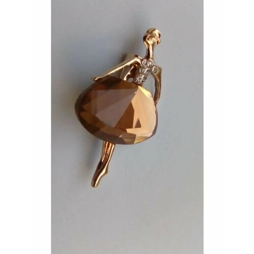 Брошь AURELLA коричневый 341₽