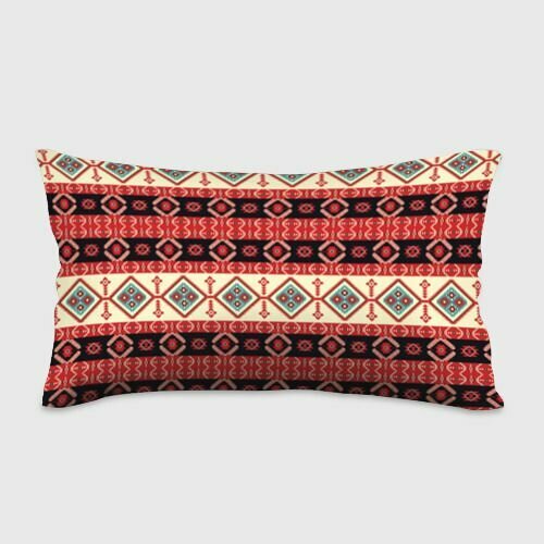 Этнический геометрический узор Подушка