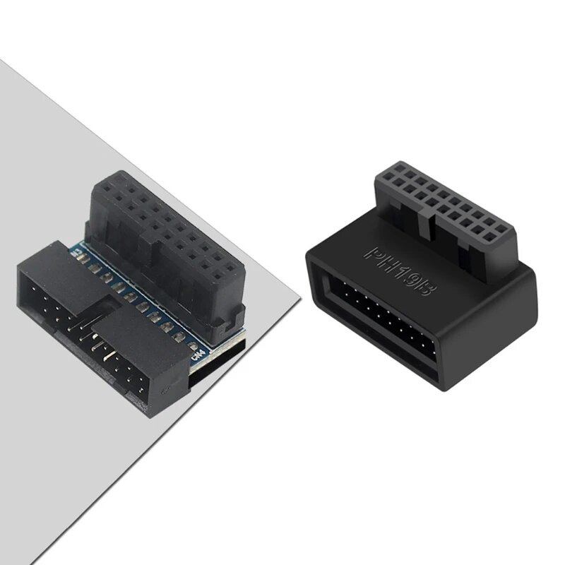 USB3.0 19/20Pin вертикальный разъем для материнской платы, Type B — фото 1