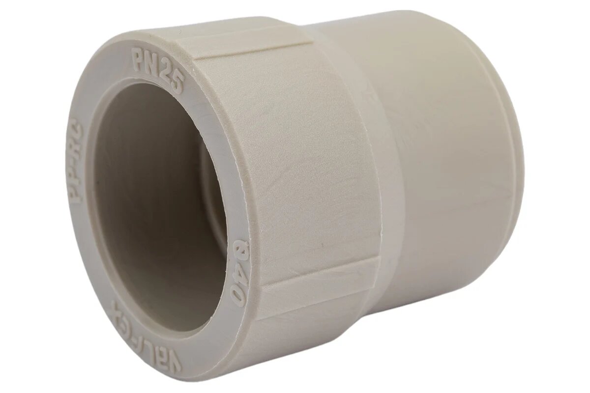 Муфта переходная VALFEX PP-R серая, 50х40 мм, вн/нр пайка 10005040Г 127-0397