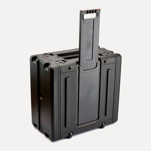 Изображение товара Кейс DG Case @RACK 6UW с выдвижной ручкой на колесах, черный